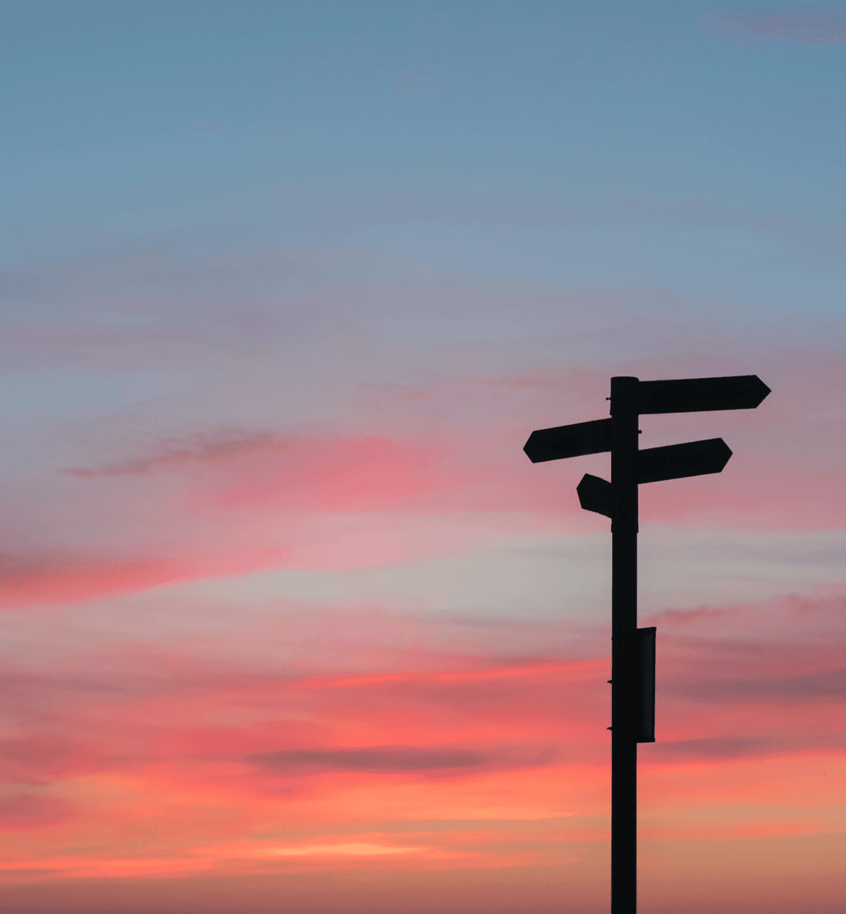 Street sign against a sunset backdrop, promoting Spiky's Life & Career opportunities. Join Spiky to pursue your dreams and shape our future.