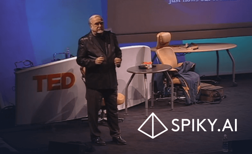 Mihaly Csikszentmihalyi explained his flow theory and the secret of happiness on the TED Talk stage in 2004.