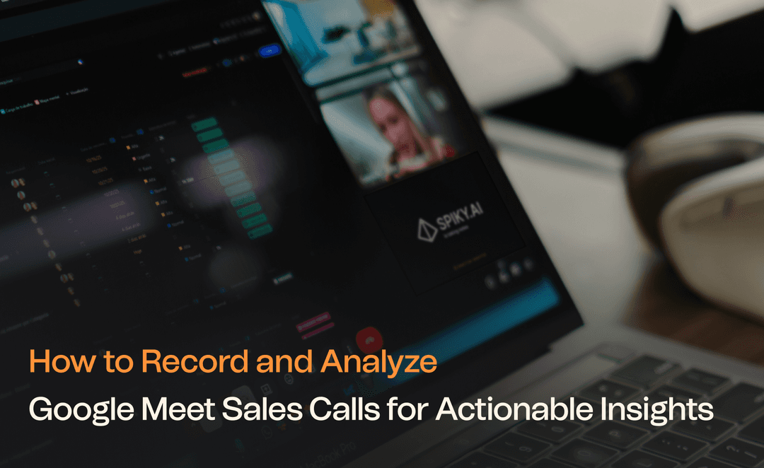 Screenshot of Spiky settings showing seamless integration with Google Meet and Google Calendar for automated recording.