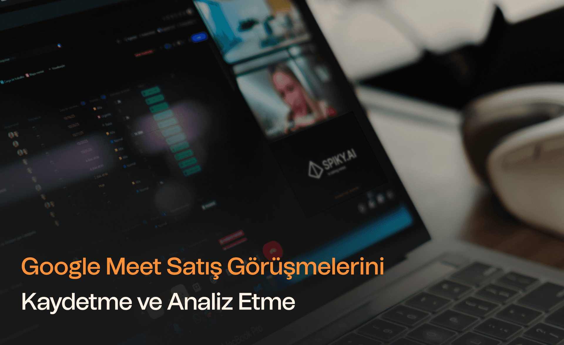 Otomatik kayıt için Google Meet ve Google Takvim ile kusursuz entegrasyonu gösteren Spiky ayarlar ekranı.