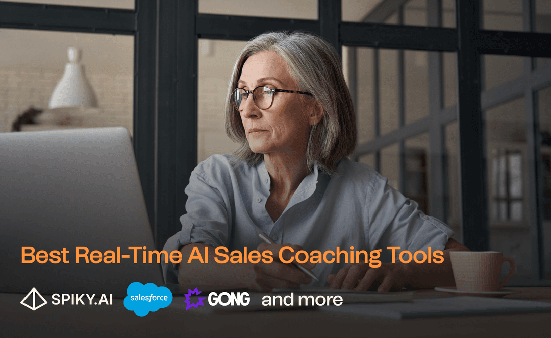 Spiky vs Gong vs Salesforce real-time sales coaching comparison table