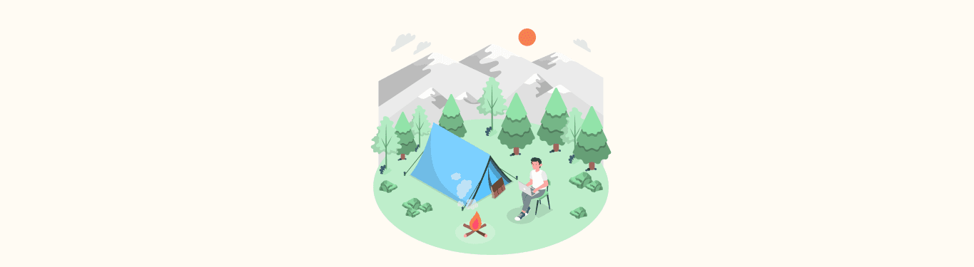 Experience tranquility and adventure with Spiky.ai in a picturesque mountain setting, perfect for remote working.