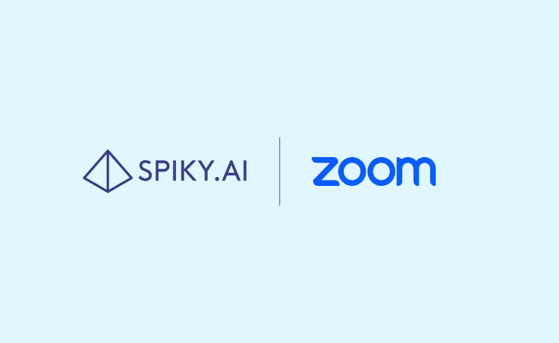 Zoom and Spiky join forces to streamline customer data management. Boost efficiency with automated meeting recording and analysis.