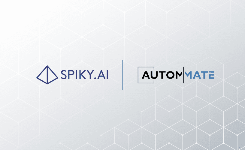 Spiky and Autom Mate merging AI and automation for enterprise-level machine learning. A transformative partnership for business growth.