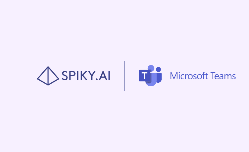 Microsoft Teams and Spiky collaborate to streamline meeting recording and analysis development, saving time and enhancing productivity.