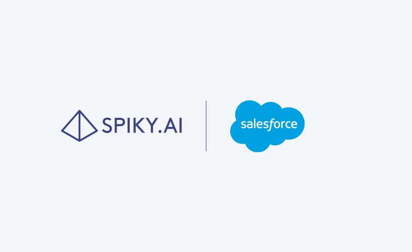 Salesforce and Spiky collaborate to revolutionize customer engagement, solving CRM challenges for sales reps through seamless integration.